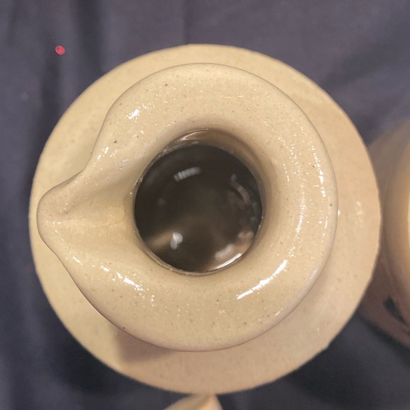 Oil and Vinegar set vintage Pearson‘s of Chesterfield stoneware pottery - Picture 7 of 13